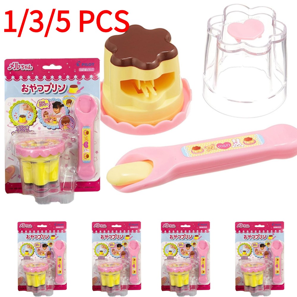 Japanese Lifestyle In Japanese - 1/3/5PCS Pudding Set Food Feeding Toy
