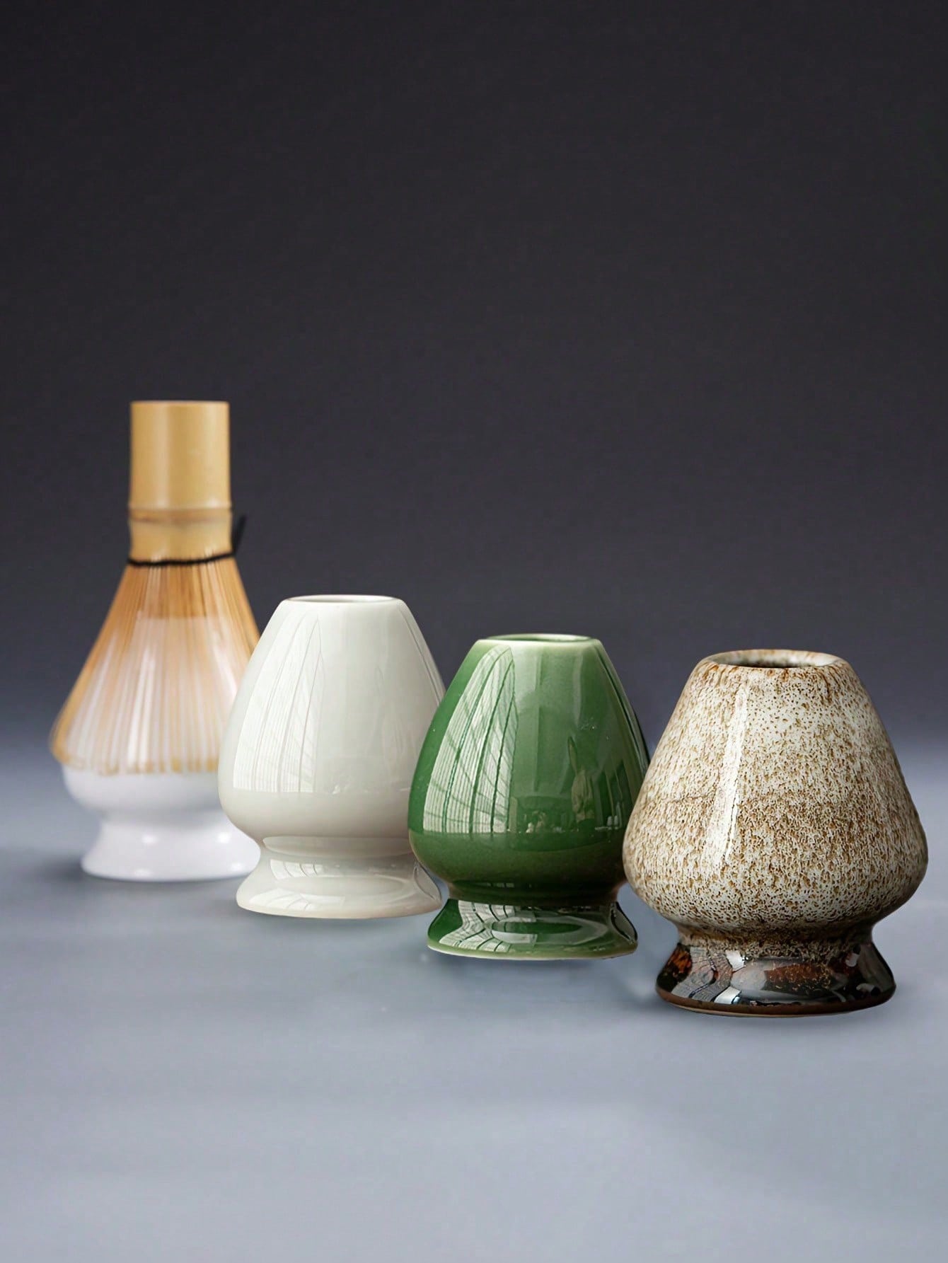 1PCS Ceramic Matcha Green Tea  - Bamboo Whisk Chasen ulasan dan harga