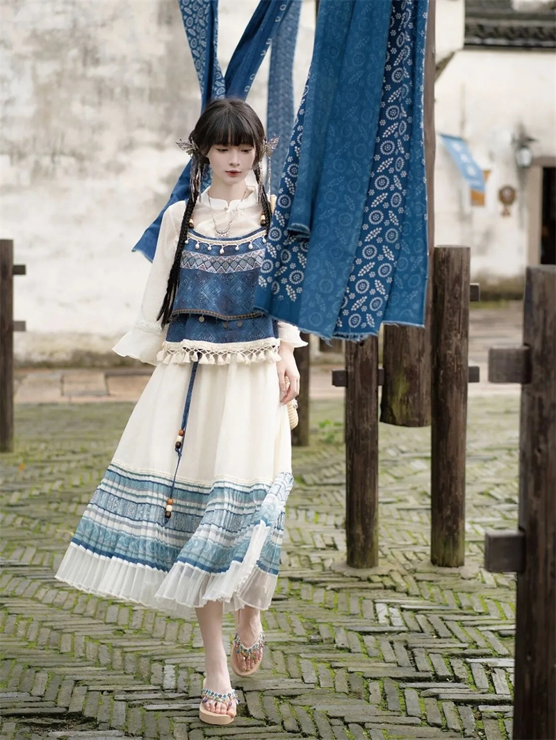 New Chinese Style [Indigo Dyei - Indigo Dye Kit ulasan dan harga