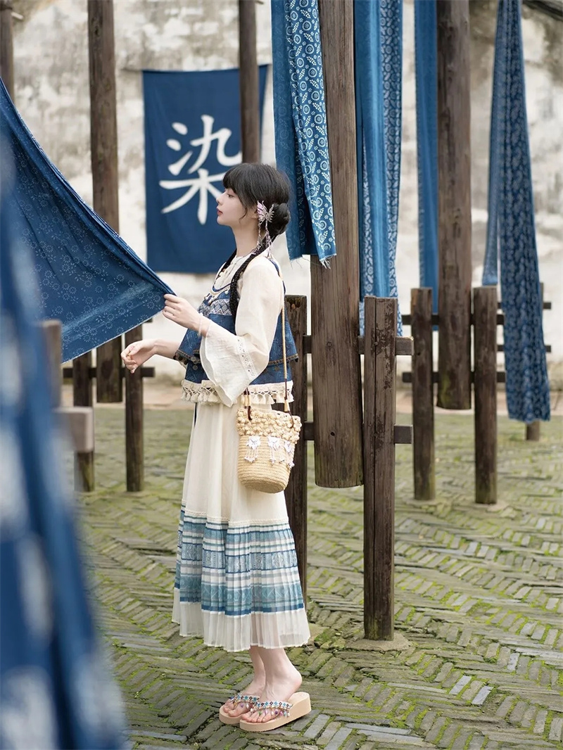New Chinese Style [Indigo Dyei - Indigo Dye Kit ulasan dan harga