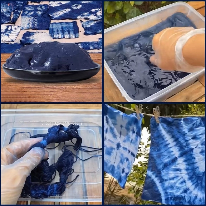 Natural Vegetable Dye Indigo M - Indigo Dye Kit ulasan dan harga