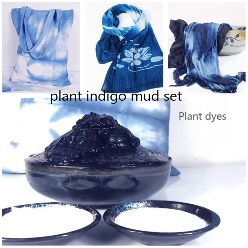 Indigo Mud Tie-dyeing Dye Set/ - Indigo Dye Kit ulasan dan harga